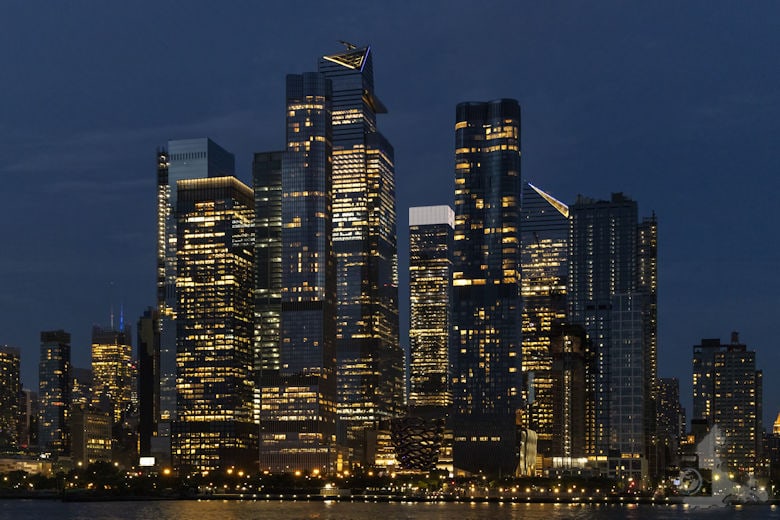 New York - Impressionen Hafenlichter Bootstour