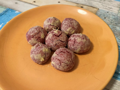 Himbeer Crinkles Rezept Himbeer Crinkles Rezept