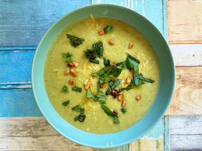 Brokkol-Kartoffel-Suppe