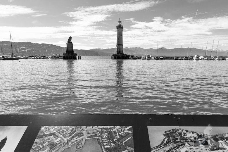 Lindauer Insel - Hafeneinfahrt